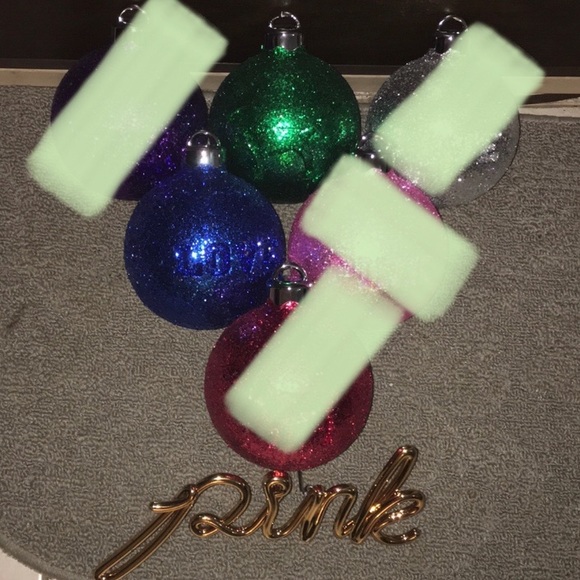 Victoria’s Secret PINK Display Christmas Ornaments - Picture 2 of 4